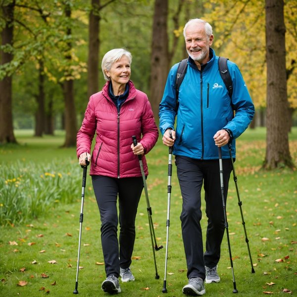 Quels sont les bénéfices de la marche nordique pour les patients souffrant d'ostéoporose?